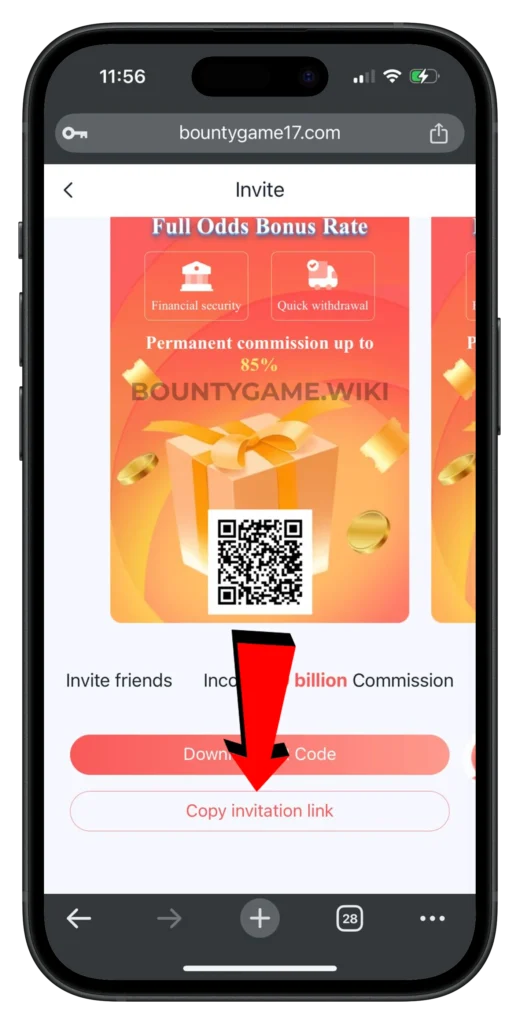 bounty-game-invitation-link